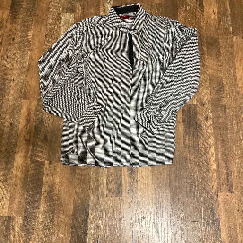 Alfani Long Sleeve XL Shirt Slim Fit